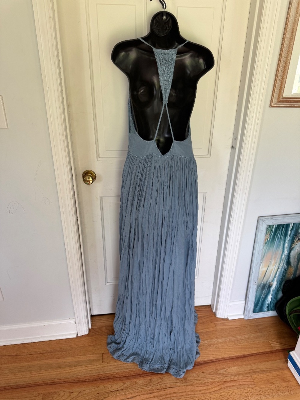 Kimchi Blue Size 10 Blue Maxi Dress - Picture 5 of 16